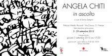 Angela Chiti – In ascolto